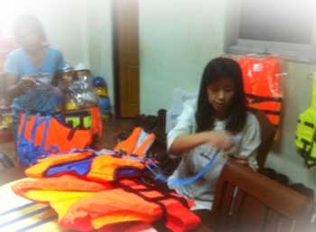 เสื้อชูช๊พ Life Jacket
