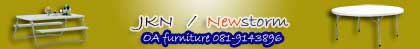 โต๊ะพับ หน้าพลาสติก Newstorm